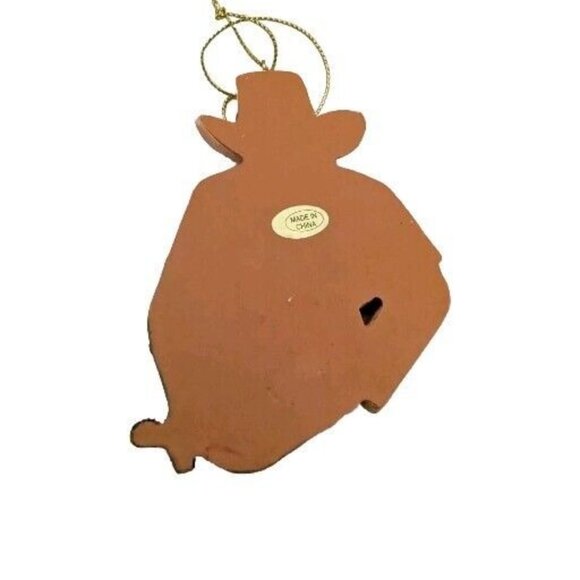 KSA Inc Kurt Adler Resin Ornament Cowboy Hat Boots And Jacket - Picture 2 of 6